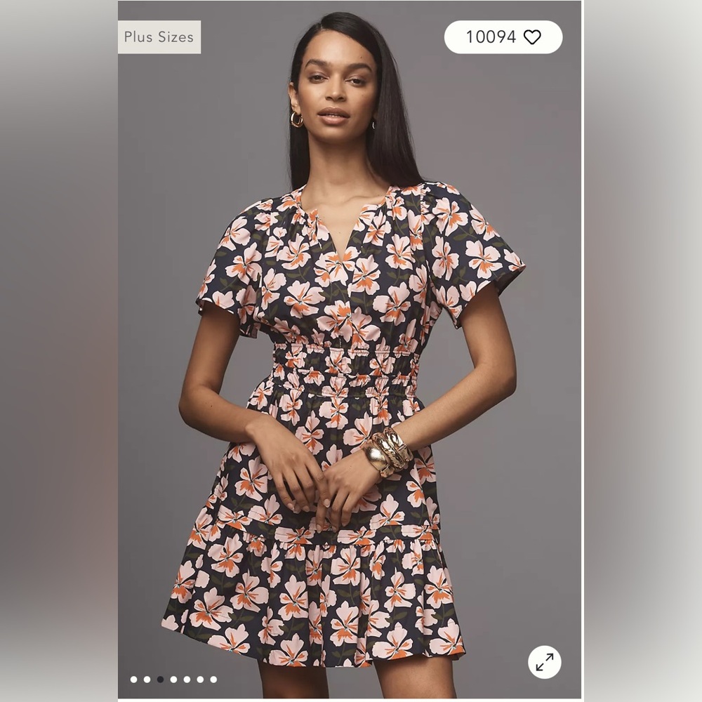 Somerset floral mini dress